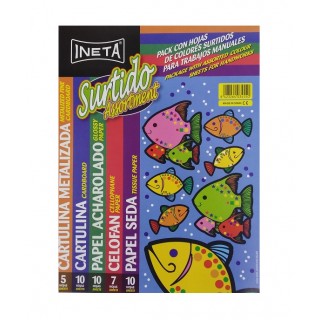 PAPEL SORTIDO CADERNO A4